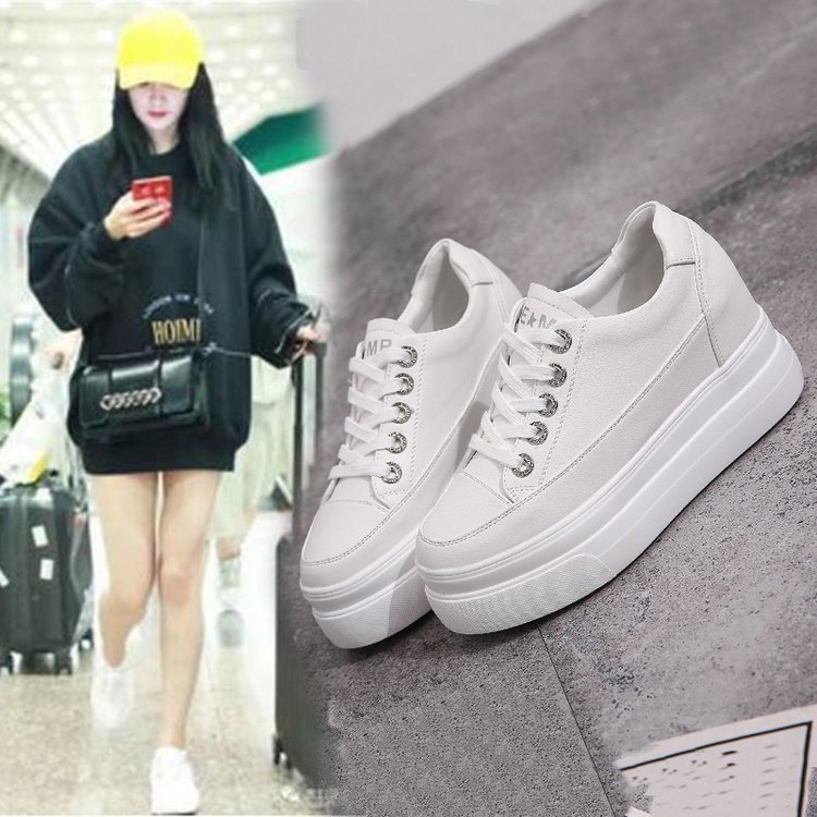 Lace-up Platform Platform High-rise Sneakers