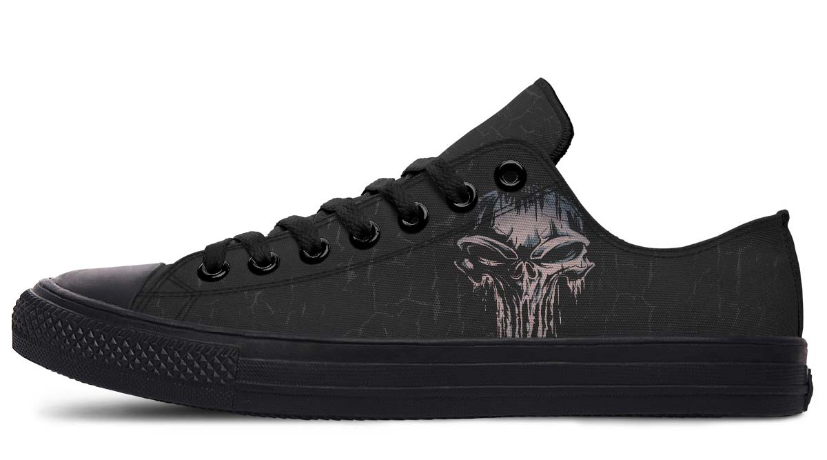 Fashion Print Couple Low-Top Canvas Shoes