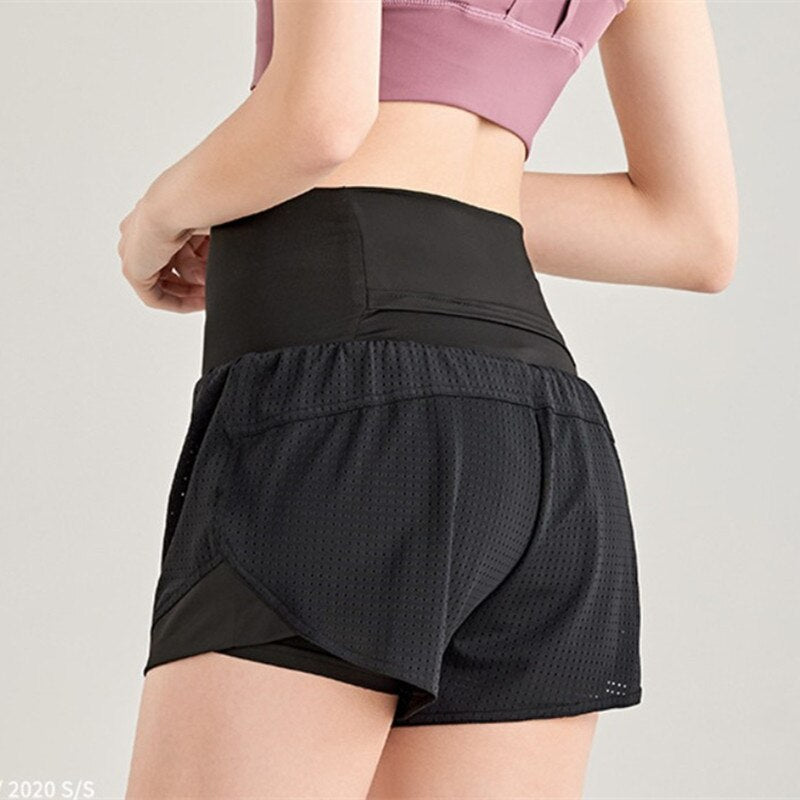 Fake two sports shorts