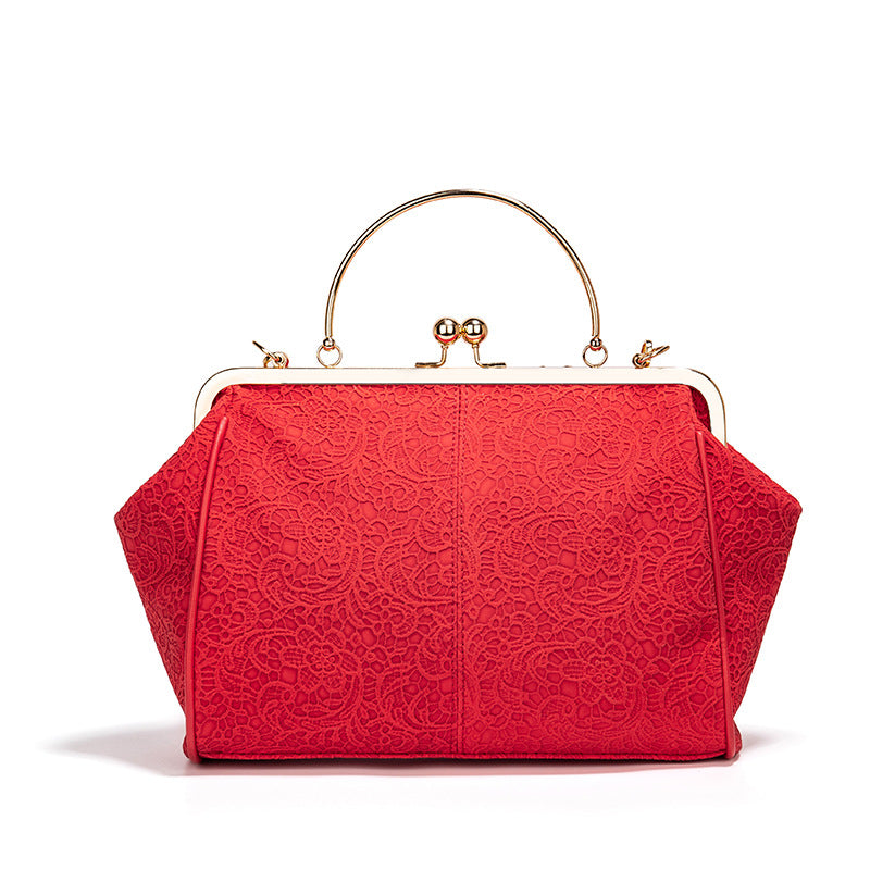 Fashion Women's Lace Handbag Large Capacity