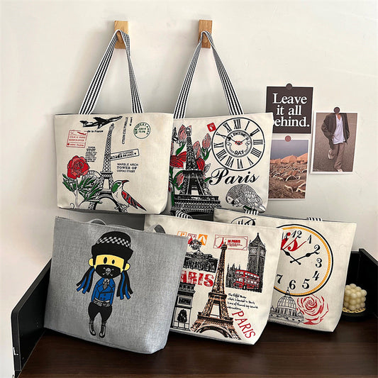 Female Student Of Literature And Art Shoulder Bag
