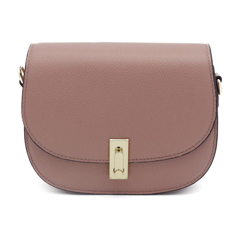 Korean Version Single Shoulder Crossbody Women's Bag Genuine Leather