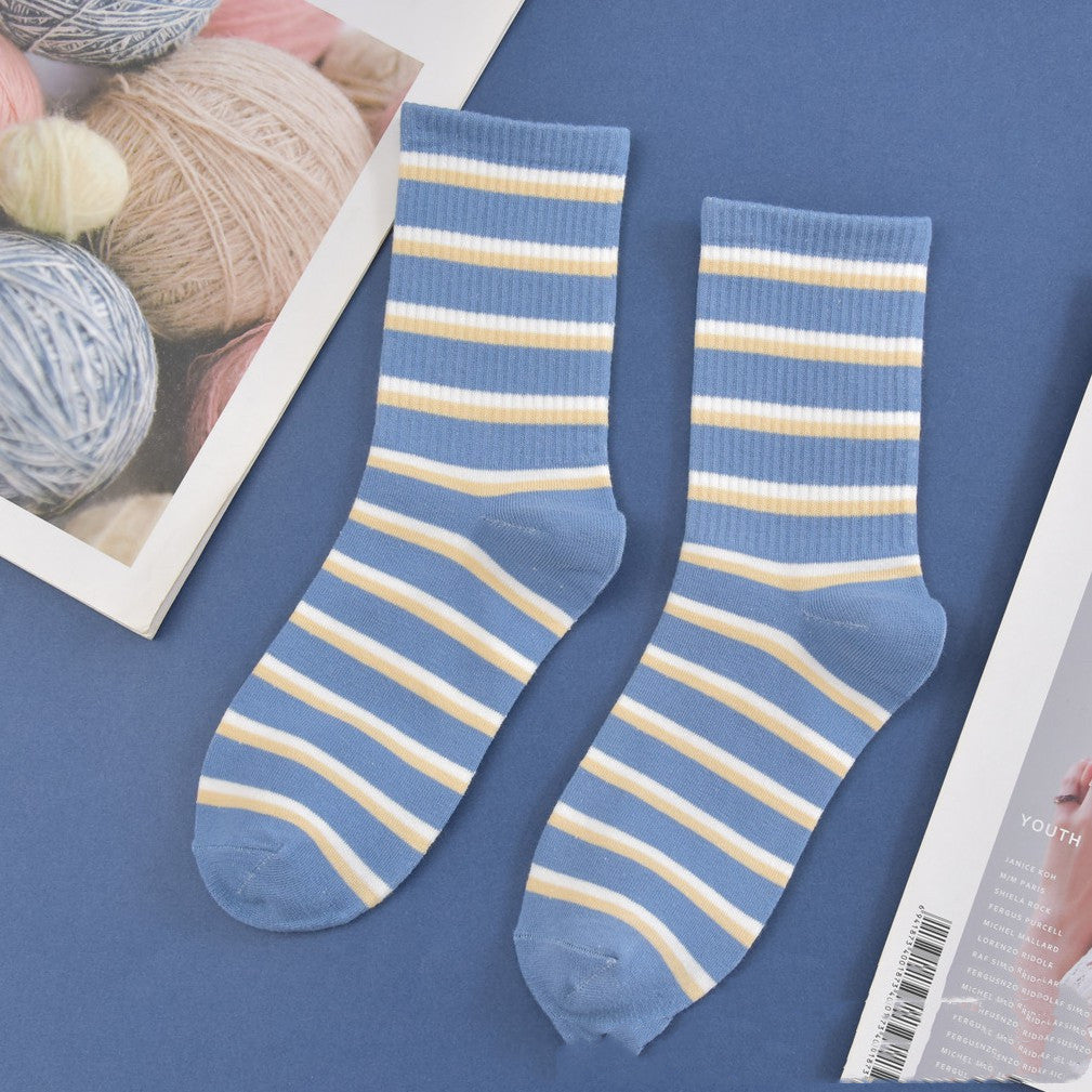British women's cotton socks