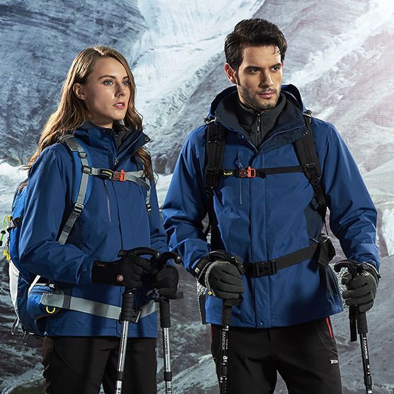 Men's And Women's Windproof And Warm Thick Mountaineering Jacket