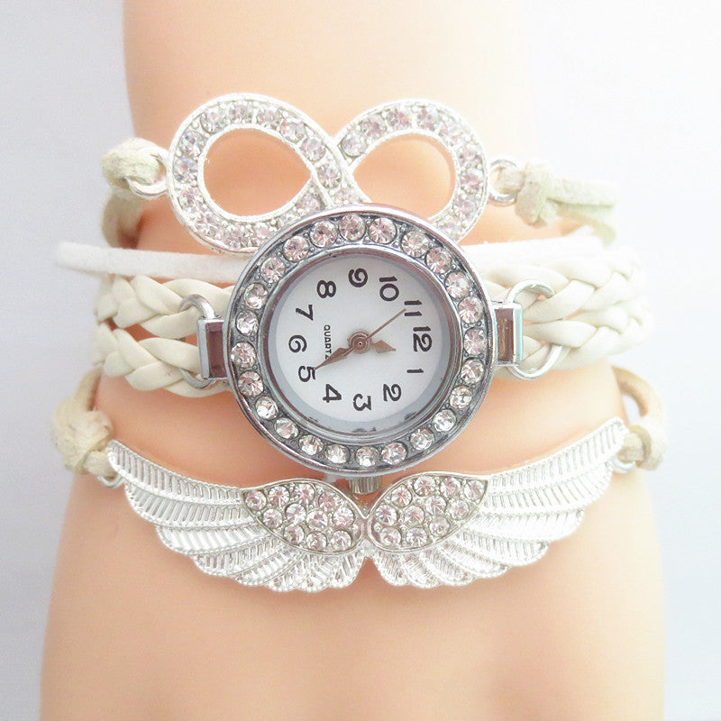Original Diamond Inlaid Angel Wing Bracelet