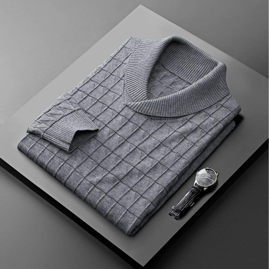 Men's Warm V-neck Sweater Sweater
