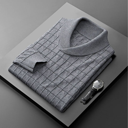 Men's Warm V-neck Sweater Sweater