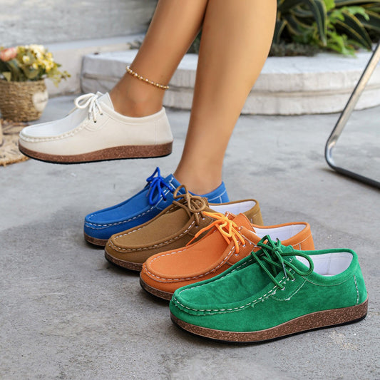 Autumn New Suede Comfortable Loafers For Women