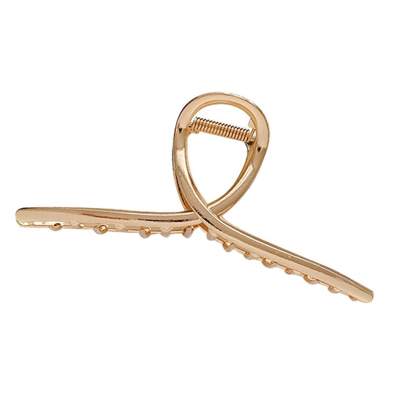 Large Alloy Grip All-matching Graceful Metal Back Head Updo