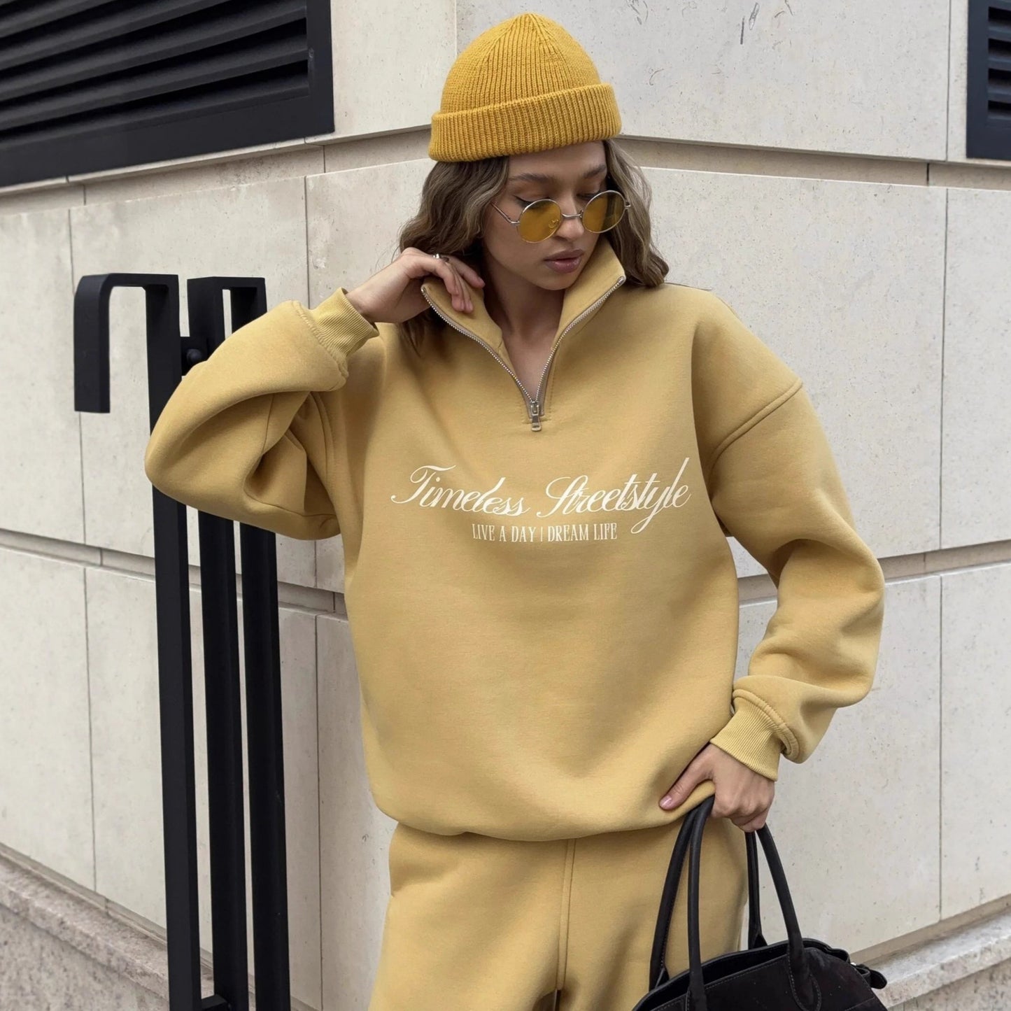 Casual Set Hoodie Sweatpants Two-piece Set
