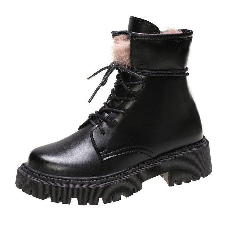 New autumn and winter rabbit fur warm boots