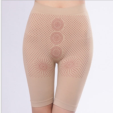 Manufacturers wholesale far-infrared dispensing magnetic therapy body shaping pants, anti-light seamless hips, abdomen body, waist pants