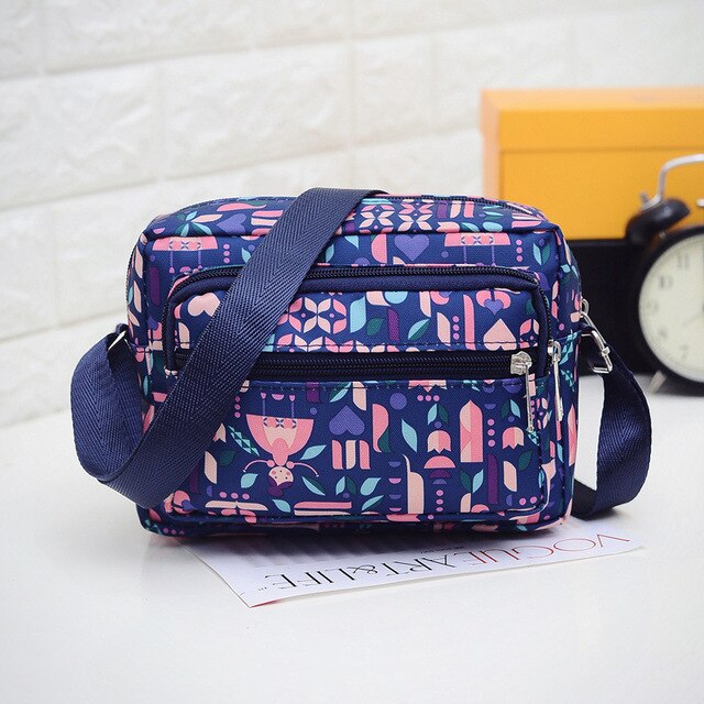 Women's New Nylon Pattern Small Cloth Bag