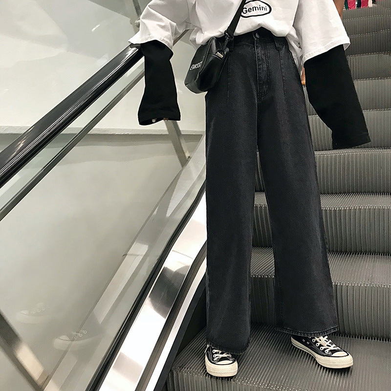 Harajuku black daddy jeans