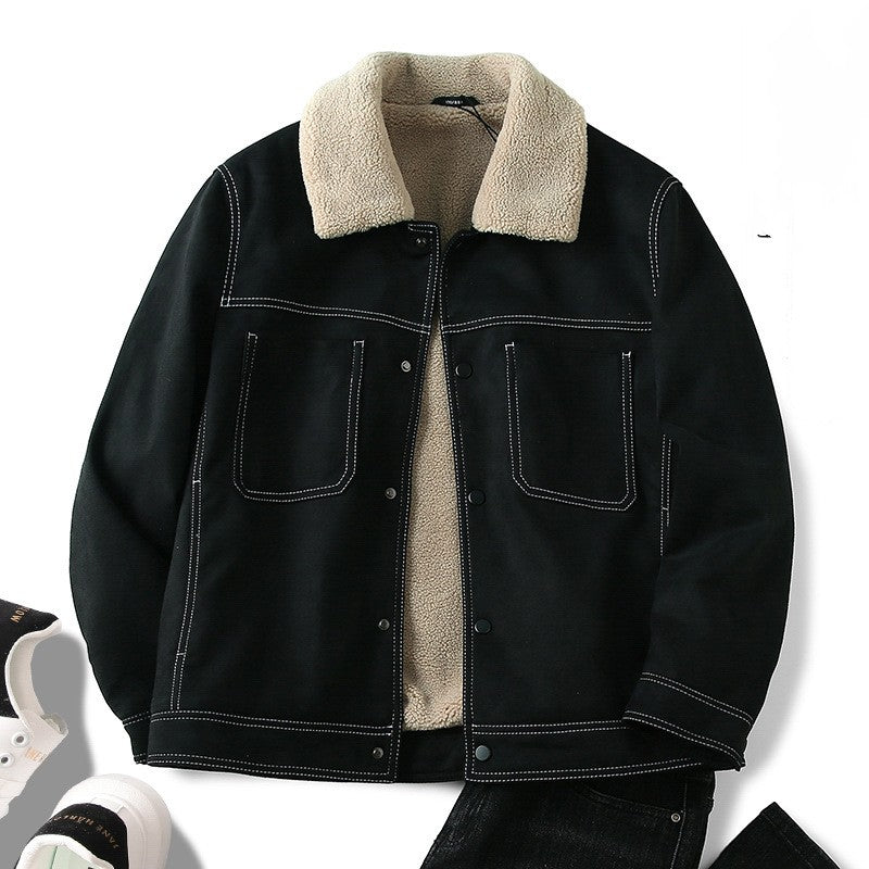 Men's Light Wear Vintage Suede Jacket