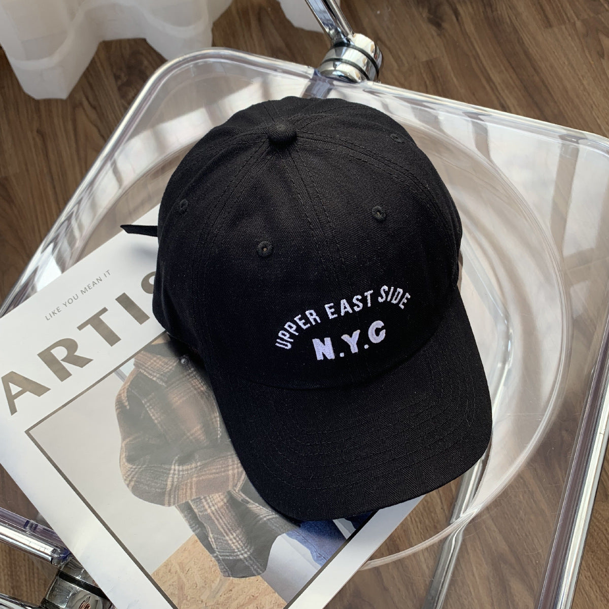 Casual Soft Top Letters All-matching Peaked Cap Children