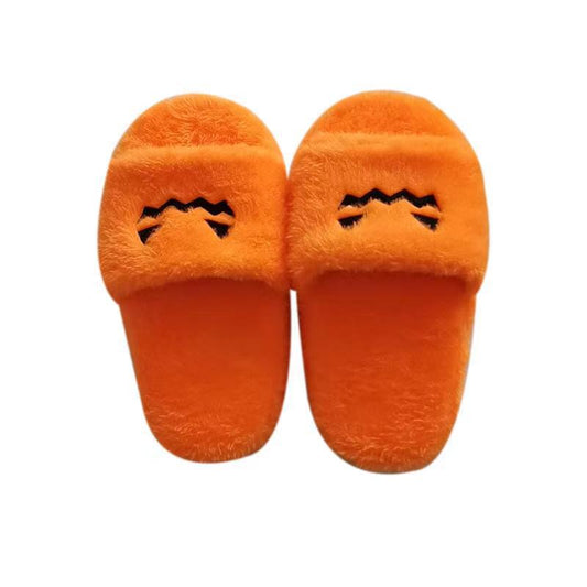 Behagelige Græskar Nuttede Plys-Slippers