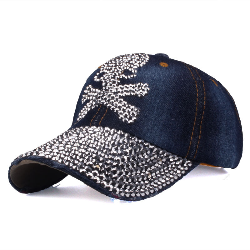 Skull And Diamond Baseball Sun Hat