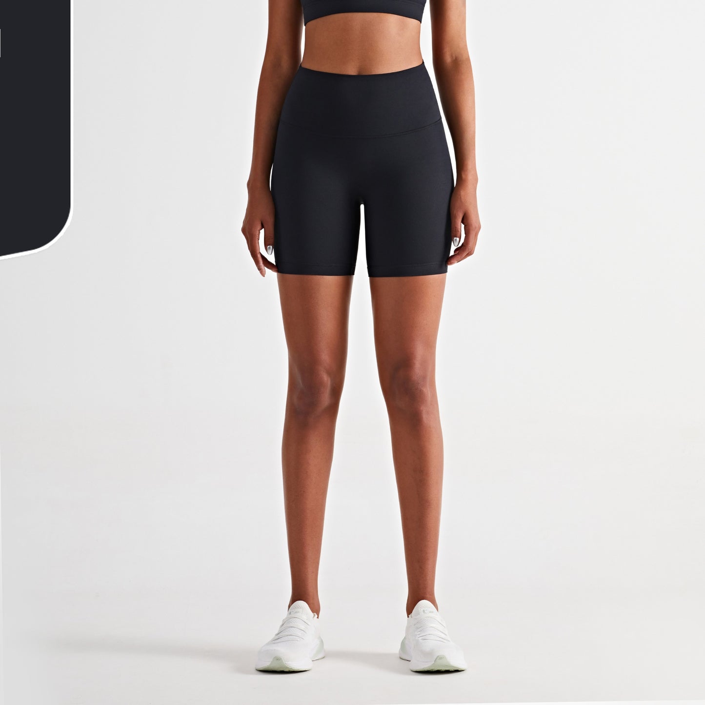 Nude No T-line Hip Lift Trepunkts Fitness Yogashorts til kvinder