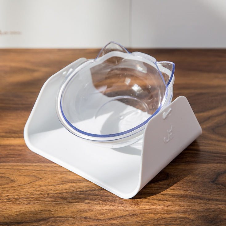 Protective cervical cat bowl