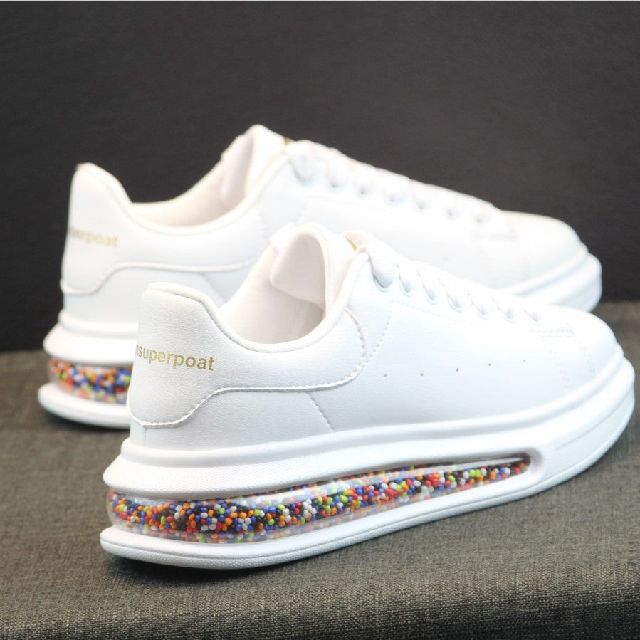 Cushion White Shoes Autumn Couple Casual Sports Shoes