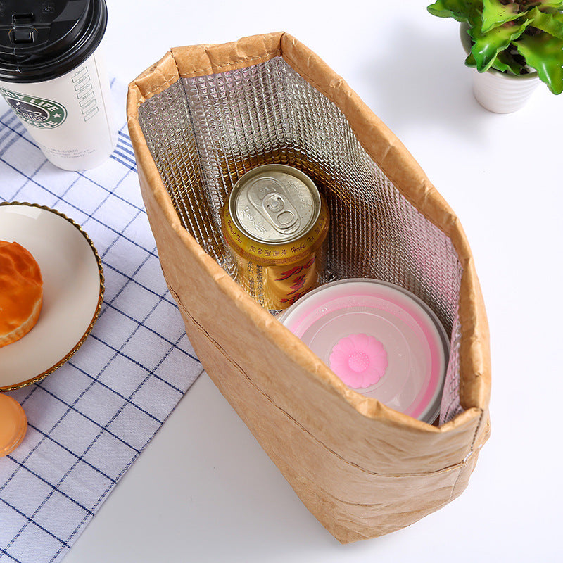Aluminum Film Outdoor Picnic Insulation Ice Lunch Box Bag