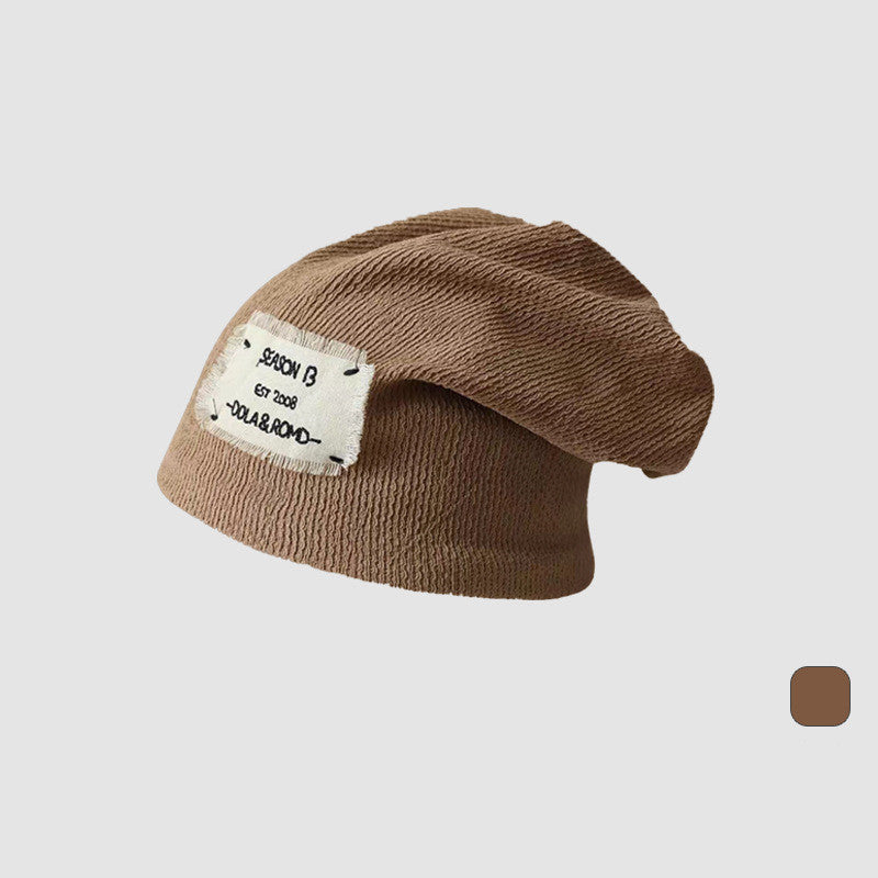 Knitted Wool Baotou Fashionable Acrylic Hat
