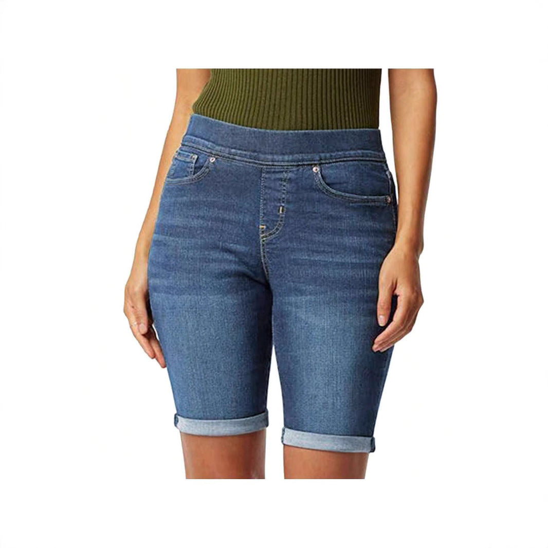 Women's Embroidered Casual Slim Fit All-matching Jeans