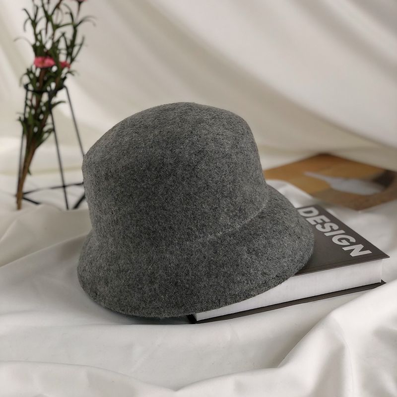 Women's Fashion Retro Solid Color Fisherman's Hat
