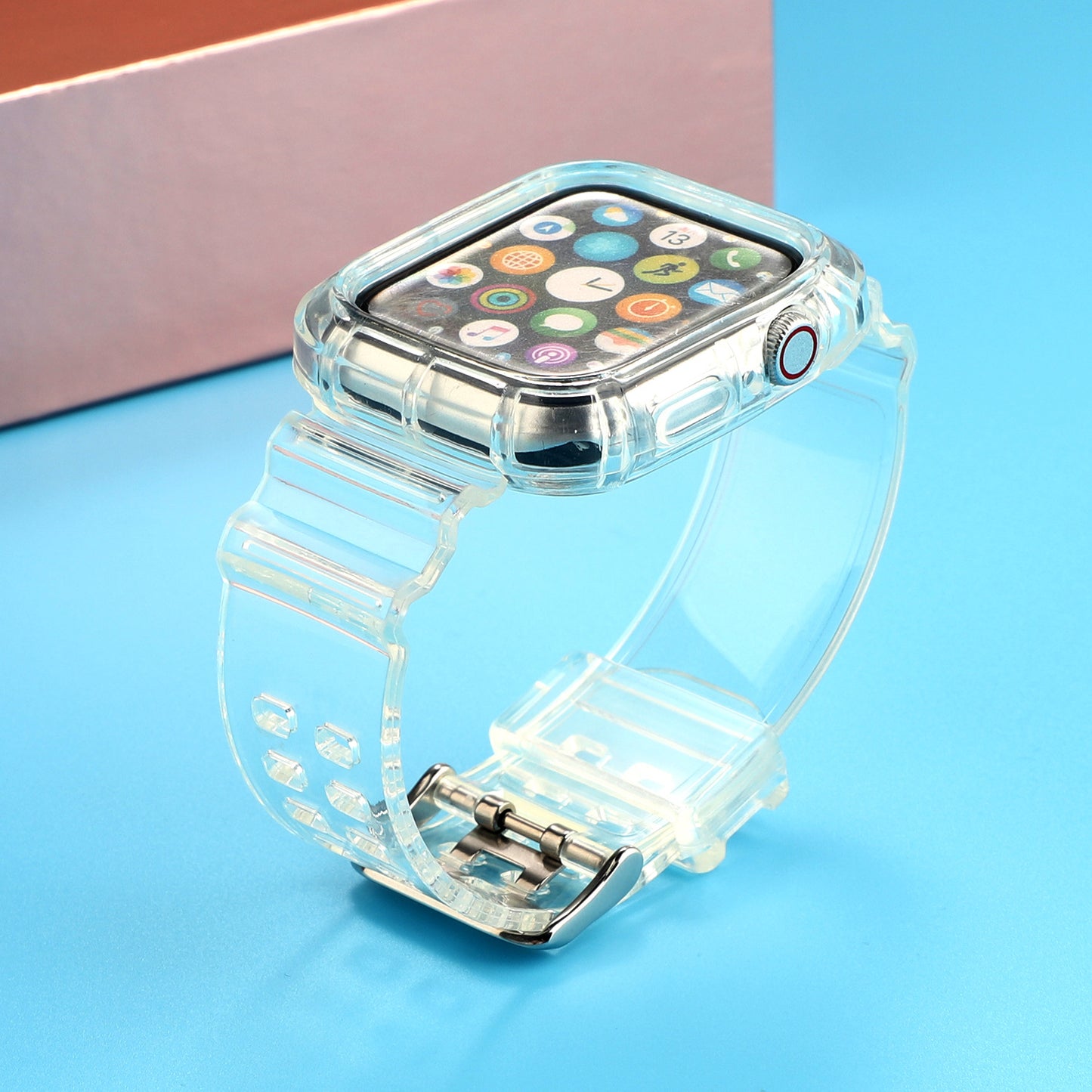 Transparent anti-drop watch strap