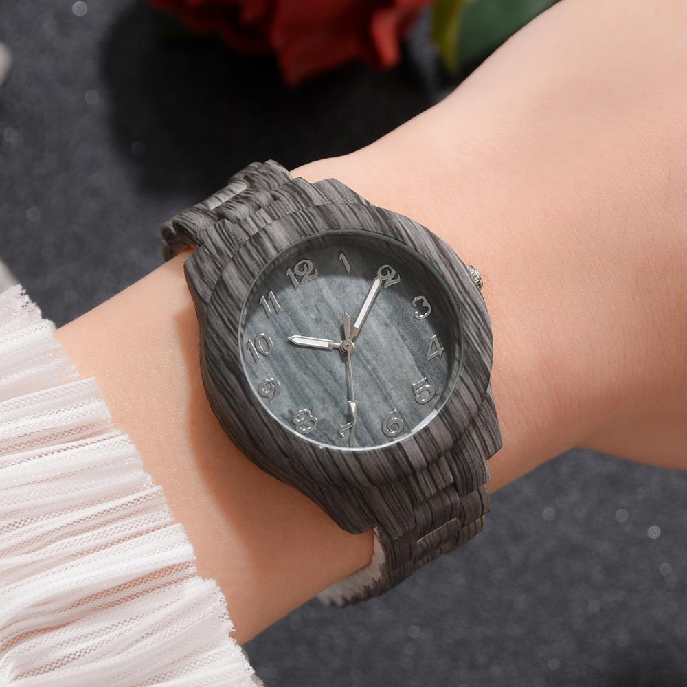 New imitation wood shell coconut shell watch