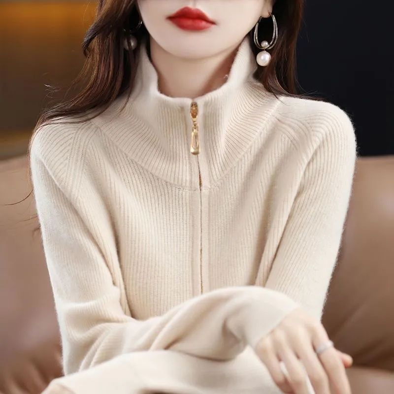 Loose-fitting Versatile And Figure-flattering Sweater For Women
