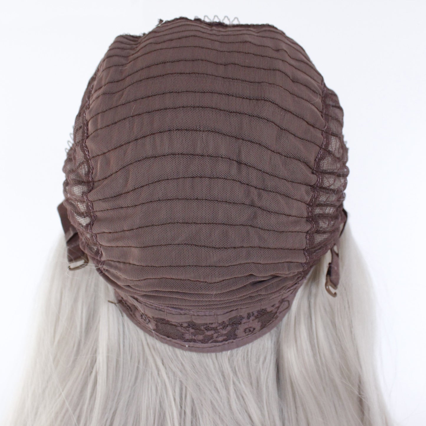 Front Lace Full Top Wig Head Cover Fashion Middle Point