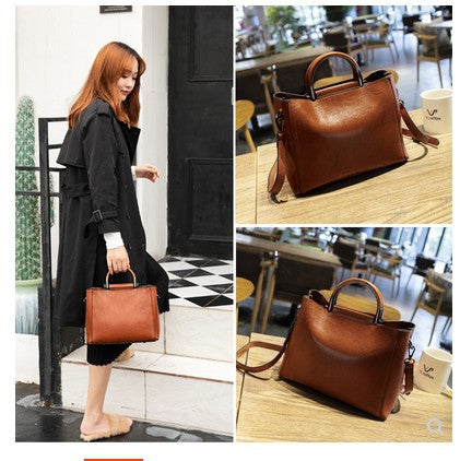 Trendy Retro Fashion Single Room Diagonal Female Bag