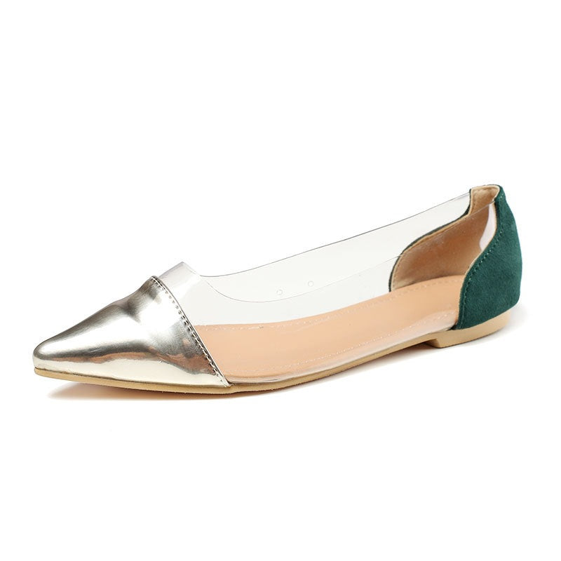 Flat Shoes For Women Ladies Fashion Classic Large Slip On