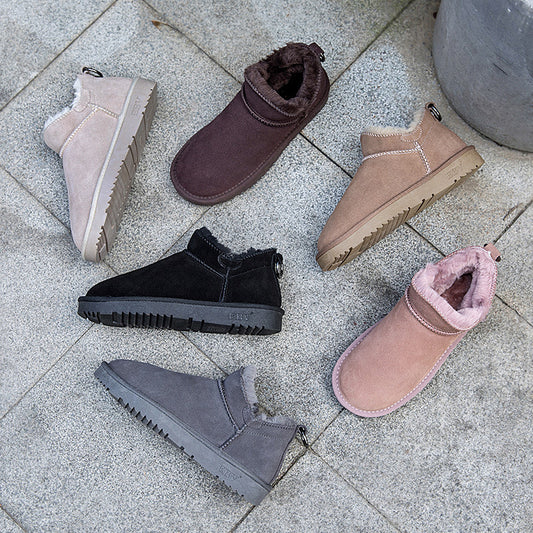 Snow Cotton Shoes Thick Non-slip Fashion Women's