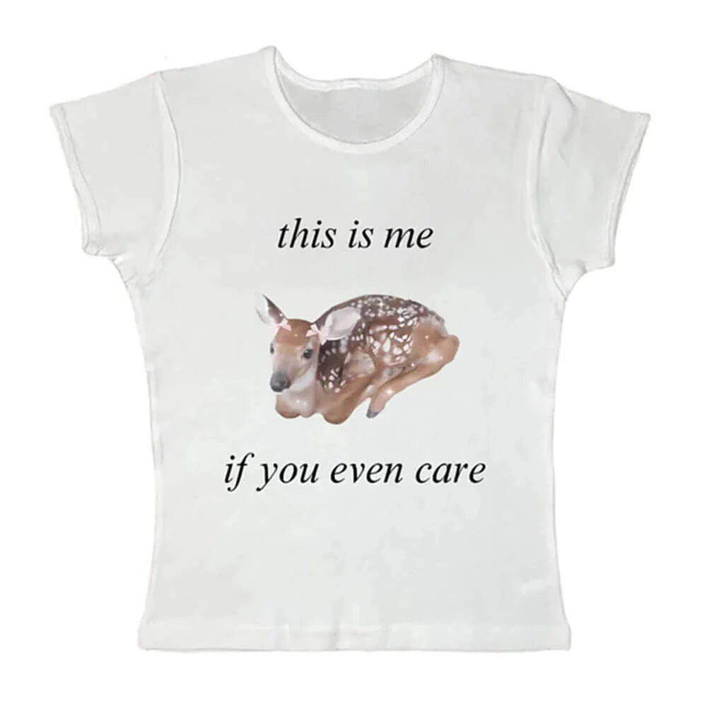 Short Elegant Animal Print Sleeveless Top