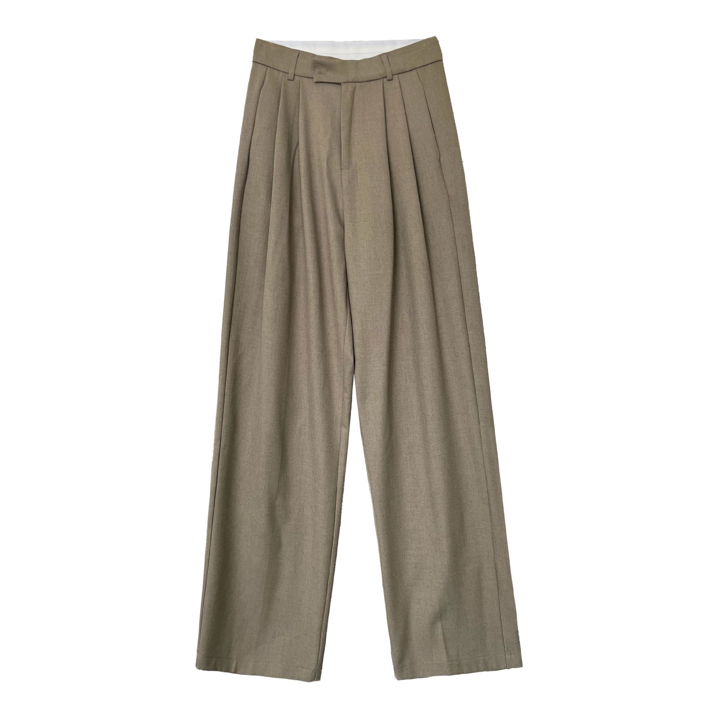 Spring And Autumn New Commuter Loose Drooping Wide-leg Pants