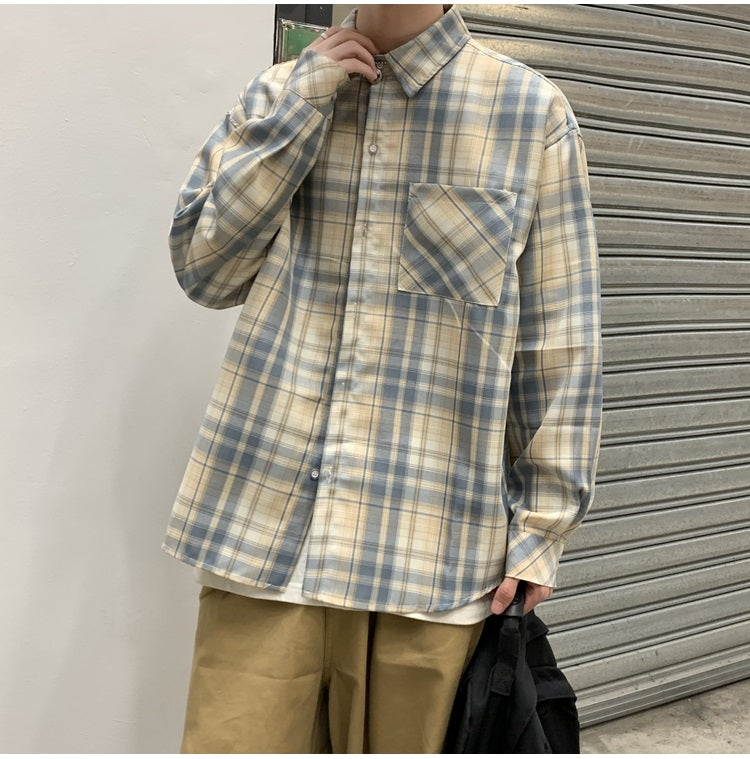 Long-sleeved Shirt Youth Trend  Coat