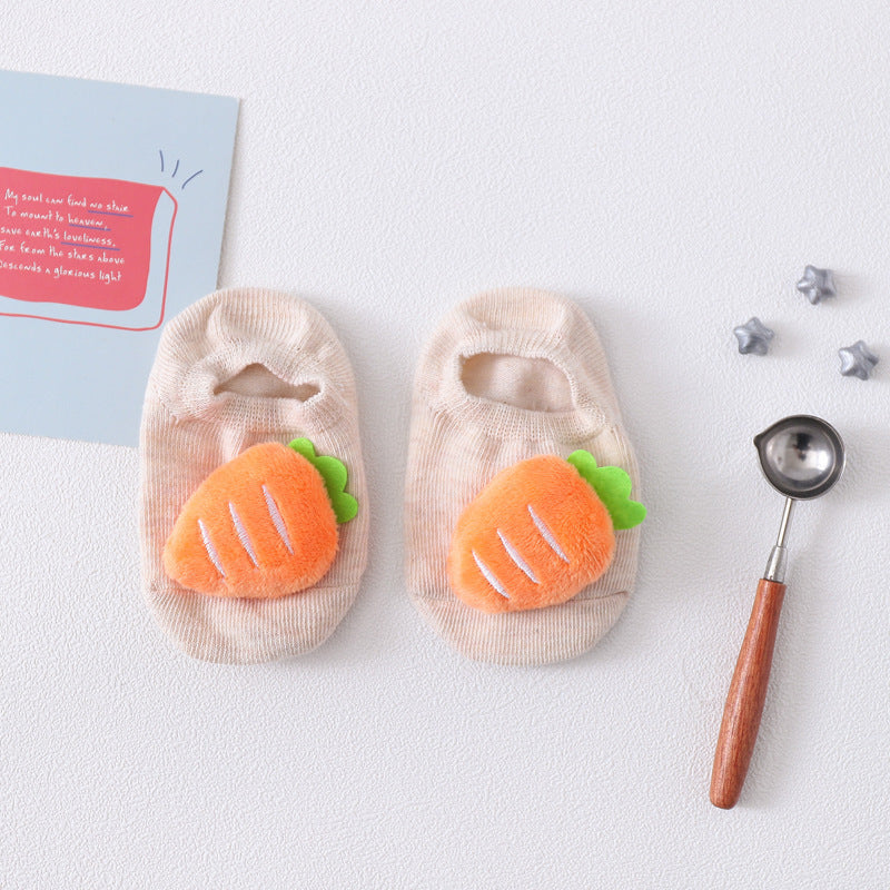 Summer Baby Early Education Doll Floor Socks Anti-Slip