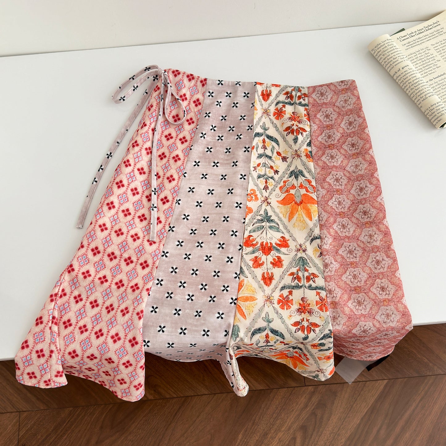 Tulip-shaped Skirt Vacation Style Micro Fishtail Midi Skirt