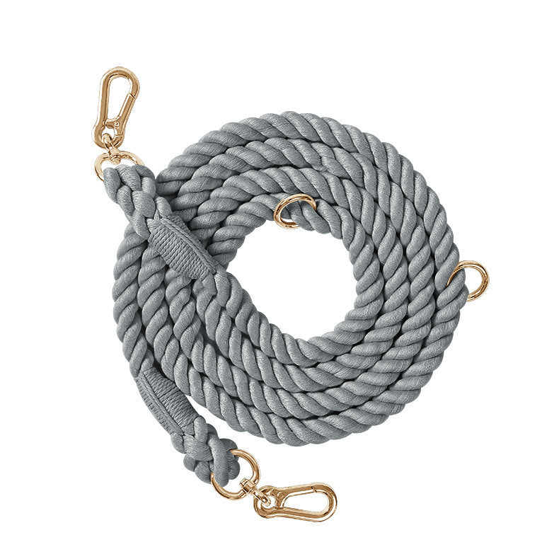 Multifunctional Braided Double-ended Dog Leash