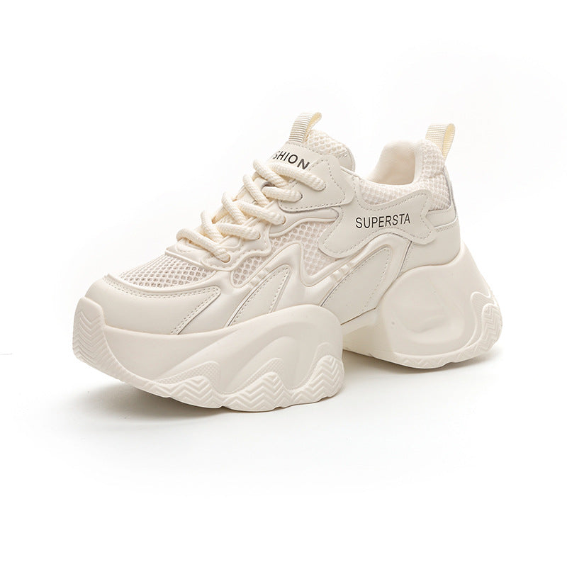 Thick Bottom Small Popular Internet Celebrity Breathable Casual Sneaker