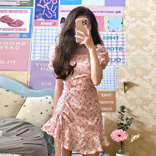 Sweet And Chic Mini Dress That Flatters The Figure