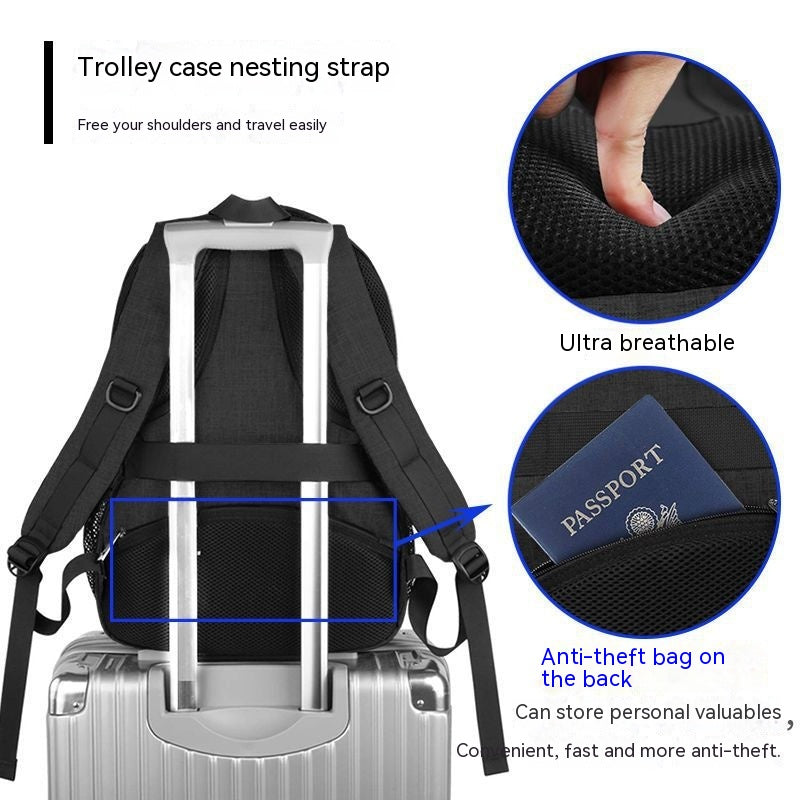 Men's And Women's Fashion Large Capacity Travel Computer Backpack