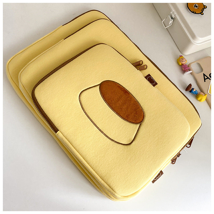 Korean Ins Wind Cartoon Cute Embroidery IPad Case