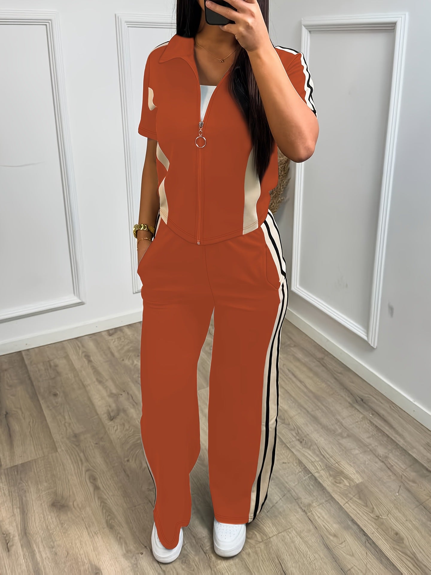SpringSummer Womens Everyday Commute Set Casual