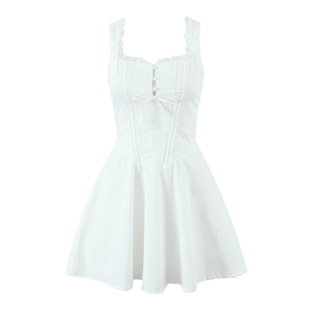 French-style Sexy V-neck Low-cut Slip Dress For Women