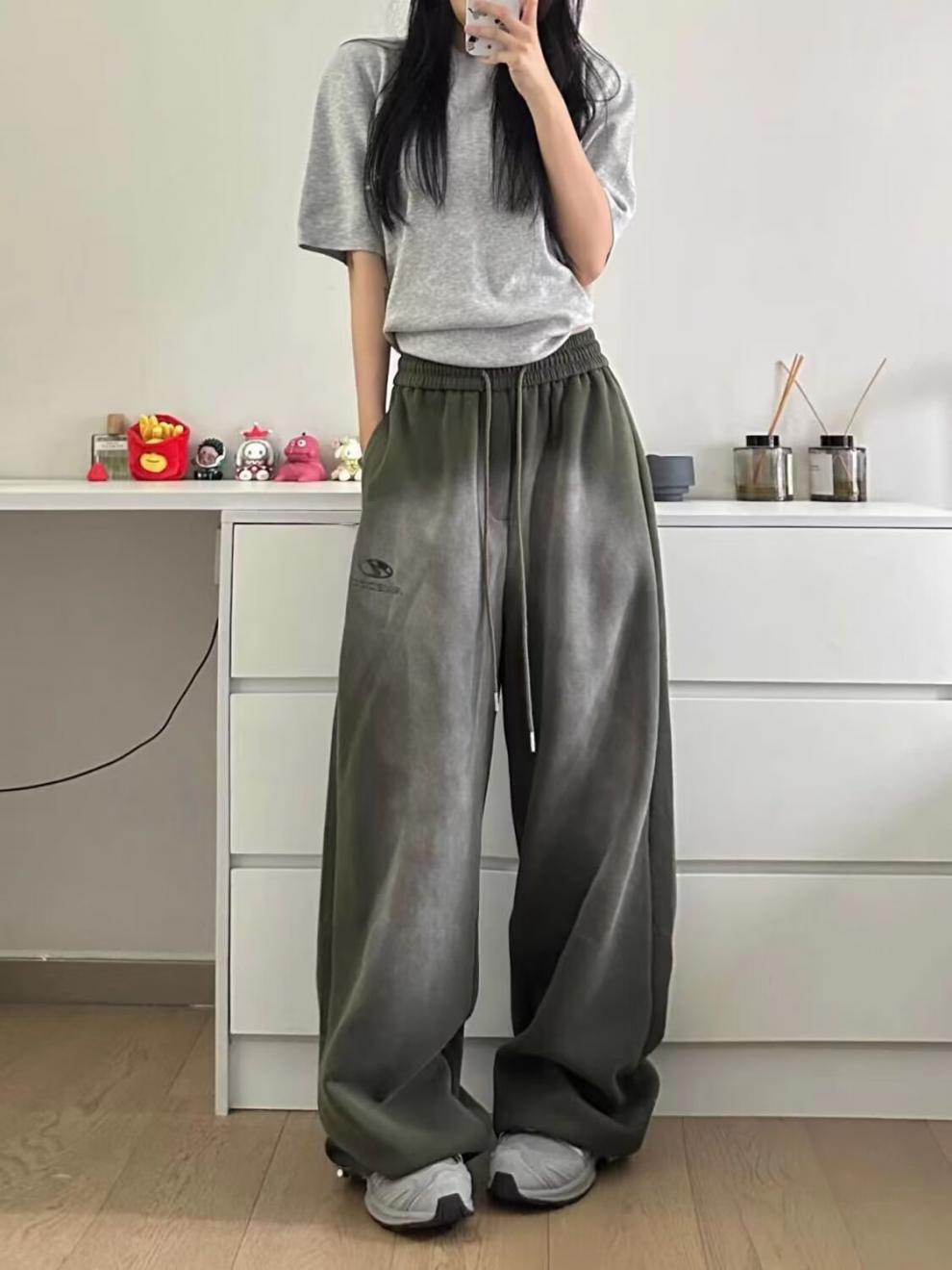 Women's Autumn And Winter American High Street Sports Pants