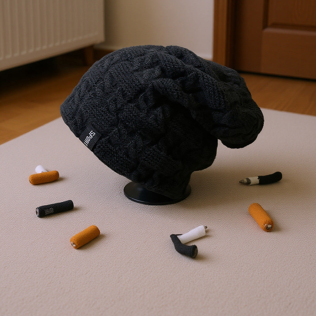 Fashionable Knitted Twist Woolen Cap